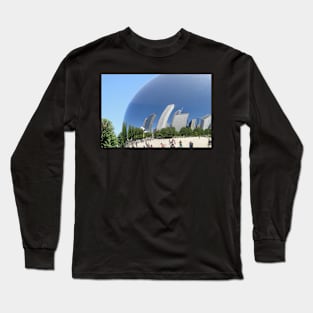 Cloud Gate Reflections Long Sleeve T-Shirt